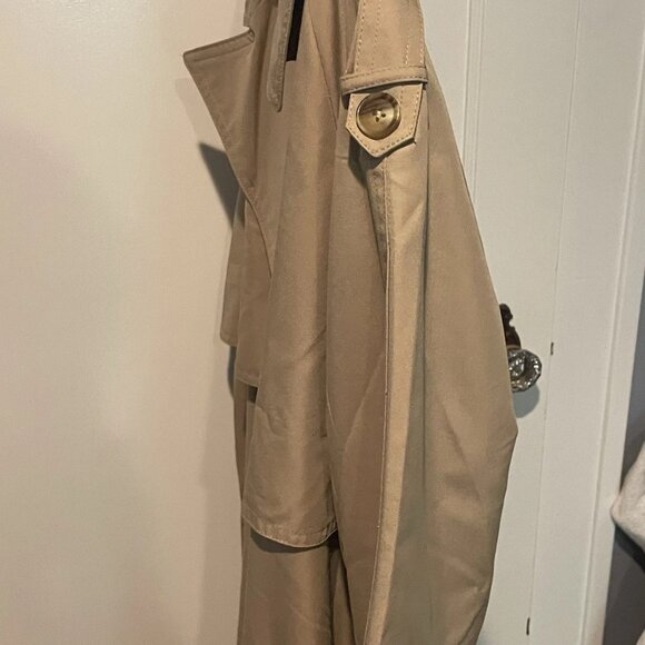 Banana Republic Trench Coat W/Belt Khaki- SIZE XXL - Picture 3 of 4